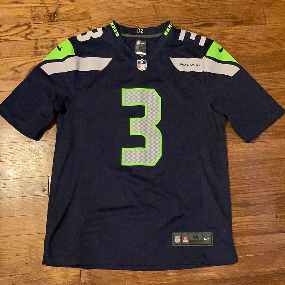 Medium Seattle Seahawks Russell Wilson Jersey